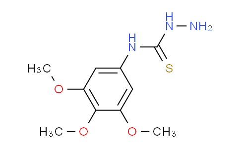 CAS No. 206762-46-1, N-(3,4,5-Trimethoxyphenyl)hydrazinecarbothioamide