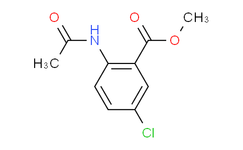 CAS No. 20676-54-4, Methyl 2-acetamido-5-chlorobenzoate