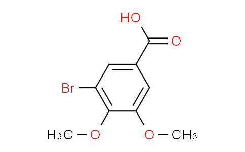 CAS No. 20731-48-0, 3-bromo-4,5-dimethoxybenzoic acid