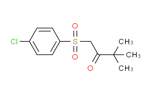 CAS No. 207974-06-9, 1-(4-chlorophenyl)sulfonyl-3,3-dimethyl-2-butanone