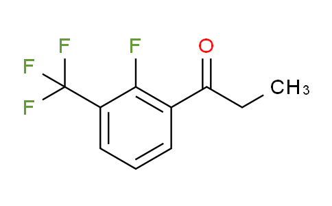 CAS No. 207986-23-0, 1-(2-Fluoro-3-(trifluoromethyl)phenyl)propan-1-one