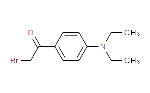 CAS No. 207986-25-2, 2-Bromo-1-(4-(diethylamino)phenyl)ethanone