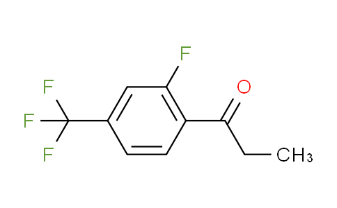 CAS No. 208173-16-4, 1-[2-fluoro-4-(trifluoromethyl)phenyl]-1-propanone