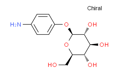 CAS No. 20818-25-1, (2S,3R,4S,5S,6R)-2-(4-Aminophenoxy)-6-(hydroxymethyl)tetrahydro-2H-pyran-3,4,5-triol