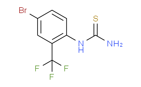 CAS No. 208186-71-4, 1-(4-Bromo-2-trifluoromethylphenyl)-2-thiourea