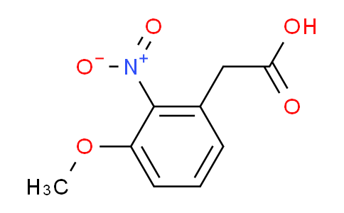 CAS No. 20876-31-7, 2-(3-Methoxy-2-nitrophenyl)acetic acid
