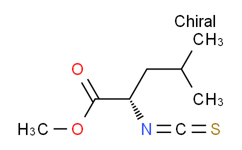 CAS No. 21055-43-6, Methyl L-2-isothiocyanato-4-Methylvalerate