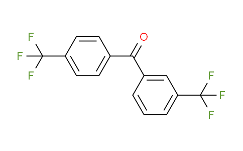 CAS No. 21084-22-0, (3-(Trifluoromethyl)phenyl)(4-(trifluoromethyl)phenyl)methanone