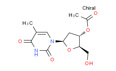 CAS No. 21090-30-2, (2R,3S,5R)-2-(Hydroxymethyl)-5-(5-methyl-2,4-dioxo-3,4-dihydropyrimidin-1(2H)-yl)tetrahydrofuran-3-yl acetate