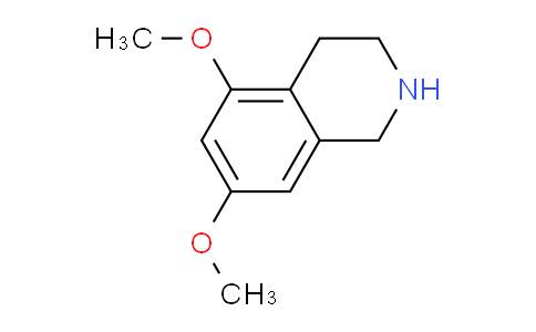 CAS No. 212184-86-6, 5,7-Dimethoxy-1,2,3,4-tetrahydroisoquinoline