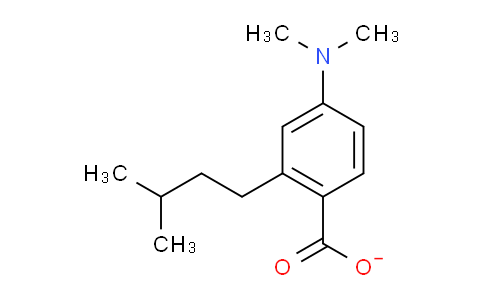 CAS No. 21245-01-2, 4-(dimethylamino)-2-(3-methylbutyl)benzoate