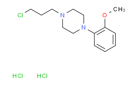 CAS No. 21279-77-6, 1-(3-chloropropyl)-4-(2-methoxyphenyl)piperazine dihydrochloride