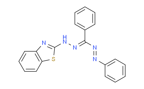 CAS No. 21326-44-3, (E,E)-5-(Benzo[d]thiazol-2-yl)-1,3-diphenylformazan