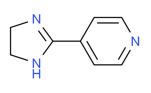 CAS No. 21381-61-3, 4-(4,5-dihydro-1H-imidazol-2-yl)pyridine