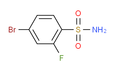 CAS No. 214210-30-7, 4-Bromo-2-fluorobenzenesulfonamide