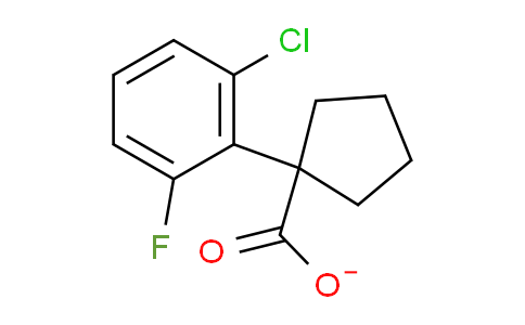 CAS No. 214263-03-3, 1-(2-chloro-6-fluorophenyl)-1-cyclopentanecarboxylate