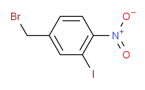 CAS No. 214279-41-1, 4-(Bromomethyl)-2-iodo-1-nitrobenzene