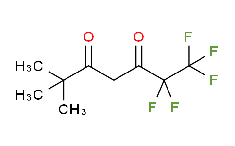 CAS No. 2145-68-8, 1,1,1,2,2-pentafluoro-6,6-dimethyl-3,5-heptanedione
