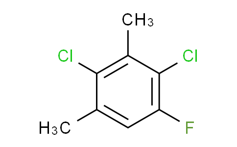 CAS No. 214774-61-5, 2,4-Dichloro-1-fluoro-3,5-dimethylbenzene