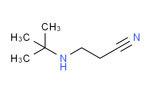 CAS No. 21539-53-7, 3-(tert-Butylamino)propanenitrile