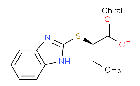CAS No. 21547-71-7, (2R)-2-(1H-benzimidazol-2-ylthio)butanoate