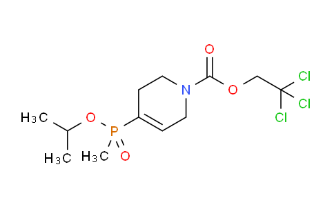 CAS No. 215930-30-6, 4-[methyl(propan-2-yloxy)phosphoryl]-3,6-dihydro-2H-pyridine-1-carboxylic acid 2,2,2-trichloroethyl ester