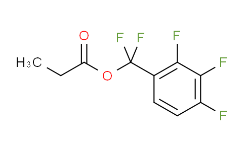 CAS No. 21634-97-9, Difluoro(2,3,4-trifluorophenyl)methyl propionate