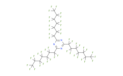 CAS No. 21674-38-4, 2,4,6-Tris(perfluoroheptyl)-1,3,5-triazine