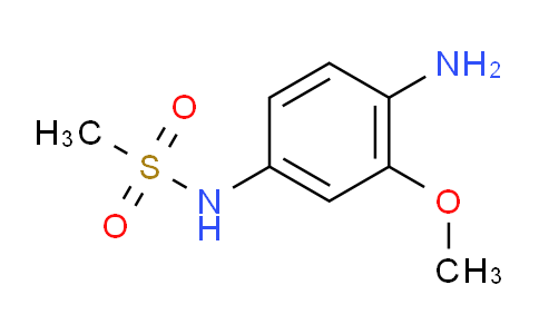 CAS No. 57165-06-7, N-(4-Amino-3-methoxyphenyl)methanesulfonamide