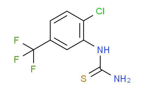CAS No. 21714-35-2, 1-(2-Chloro-5-(trifluoromethyl)phenyl)thiourea
