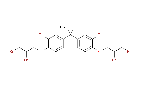 CAS No. 21850-44-2, 2,2-Bis[3,5-dibromo-4-(2,3-dibromopropoxy)phenyl]propane
