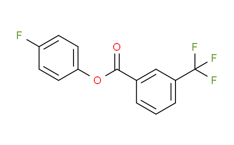 CAS No. 218929-27-2, 3-(trifluoromethyl)benzoic acid (4-fluorophenyl) ester