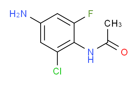 CAS No. 218929-90-9, N-(4-amino-2-chloro-6-fluorophenyl)acetamide