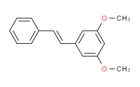 CAS No. 21956-56-9, 1,3-dimethoxy-5-(2-phenylethenyl)benzene