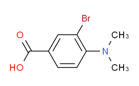 CAS No. 220844-83-7, 3-Bromo-4-(dimethylamino)benzoic acid