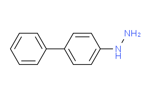 CAS No. 2217-77-8, (4-phenylphenyl)hydrazine