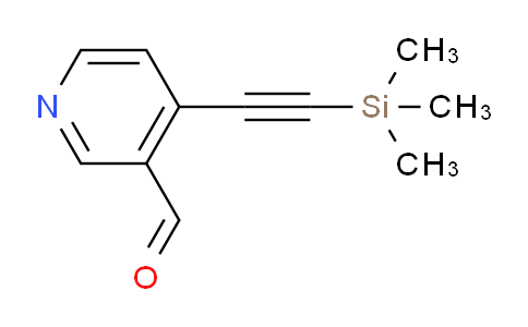 CAS No. 222167-81-9, 4-(2-trimethylsilylethynyl)-3-pyridinecarboxaldehyde