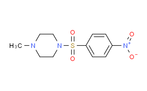 CAS No. 223785-97-5, 1-Methyl-4-((4-nitrophenyl)sulfonyl)piperazine