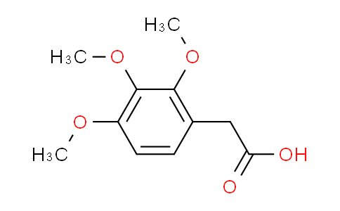 CAS No. 22480-91-7, 2-(2,3,4-Trimethoxyphenyl)acetic acid