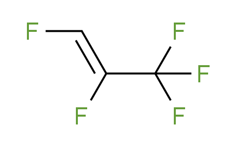 CAS No. 2252-83-7, 1,2,3,3,3-pentafluoro-1-propene
