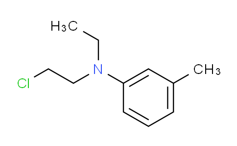 CAS No. 22564-43-8, N-(2-Chloroethyl)-N-ethyl-3-methylaniline