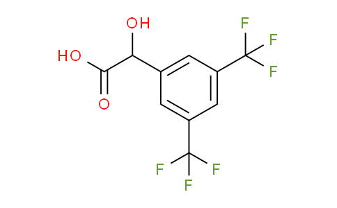 CAS No. 228107-82-2, 2-[3,5-bis(trifluoromethyl)phenyl]-2-hydroxyacetic acid