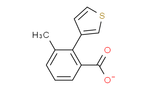CAS No. 22988-52-9, 3-methyl-2-(3-thiophenyl)benzoate