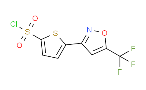CAS No. 229956-98-3, 5-(5-(Trifluoromethyl)isoxazol-3-yl)thiophene-2-sulfonylchloride