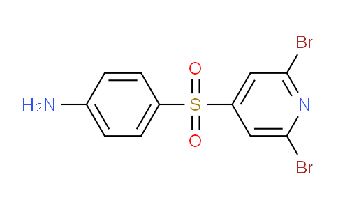 CAS No. 231286-73-0, 4-[(2,6-dibromo-4-pyridinyl)sulfonyl]aniline