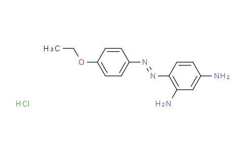 CAS No. 2313-87-3, 4-((4-Ethoxyphenyl)diazenyl)benzene-1,3-diamine hydrochloride