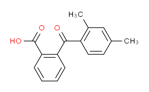 CAS No. 2346-63-6, 2-(2,4-Dimethylbenzoyl)benzoic acid