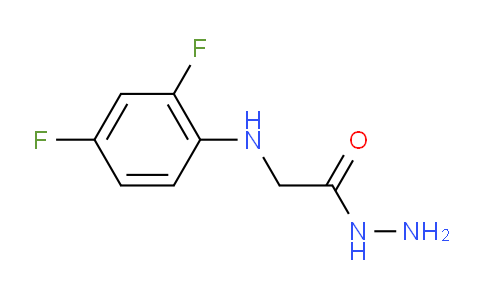 CAS No. 2351-00-0, 2-((2,4-Difluorophenyl)amino)acetohydrazide