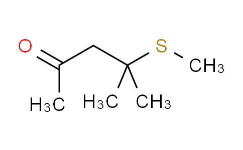 CAS No. 23550-40-5, 4-methyl-4-(methylthio)-2-pentanone