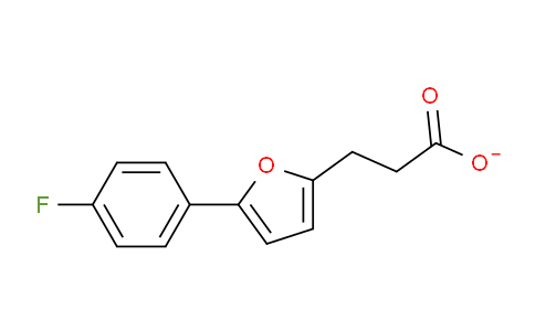 CAS No. 23589-03-9, 3-[5-(4-fluorophenyl)-2-furanyl]propanoate